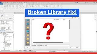 Revit Library fix. Missing Content & Installing Libraries from Different Regions | Revit Tutorial
