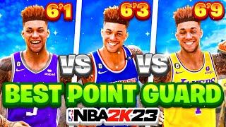 WHAT POINT GUARD BUILD DOMINATED NBA 2K23 THE MOST?