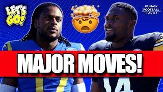  Davante Adams to Rams & DK Metcalf Traded to Steelers, & More! | 2025 Fantasy Football Impact!