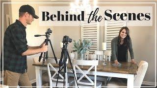 BEHIND THE SCENES OF A CLEANING VIDEO| HOW TO FILM A YOUTUBE VIDEO | LIFE OF A YOUTUBER