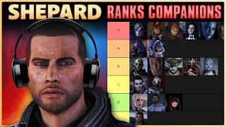 Shepard Ranks all Mass Effect Companions - But Probably Shouldn't (Tierlist)