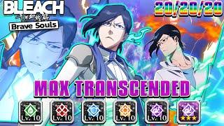 HE DESTROYS EVERYTHING! Max Transcended T20 7th Anniversary Uryu PvE & GQ Showcase | Brave Souls