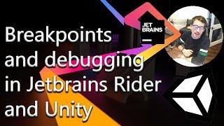 Setting breakpoints and debugging csharp code in Jetbrains Rider and Unity