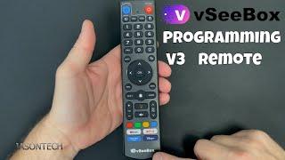 How To Program The VSeeBox V3 PRO Remote Control