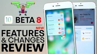 iOS 10 Beta 8 - New Features & Changes Review