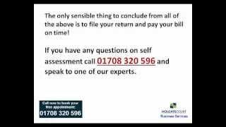 Romford Accountants - Self Assessment Tax Returns