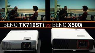 BENQ TK710STi vs BENQ X500i - Best Gaming Short Throw Projector?