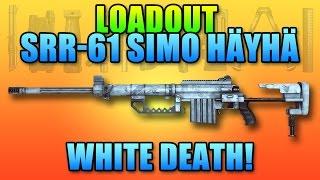 Battlefield 4 Loadout SRR-61 Simo Häyhä White Death Hardcore Mode
