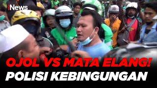 Diduga Ojol Dianiaya Mata Elang, Ratusan Orang Serang Markas Penagih Utang #iNewsSore 07/07