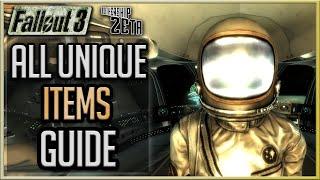 Fallout 3: Mothership Zeta - All Unique Items Guide