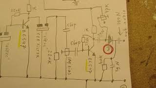 Make a superhet AM radio from 500 KC - 1.7 MC part 1: local oscillator and mixer circuit & schematic