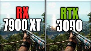 RX 7900 XT vs RTX 3090 Benchmark Tests - Tested 20 Games