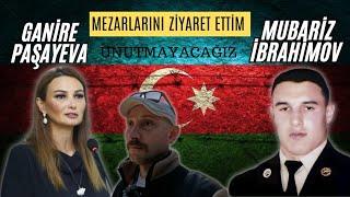 GANİRE PAŞAYEVA VE MÜBARİZ İBRAHİMOV'UN MEZARLARINI ZİYARET ETTİM | AZERBAYCAN TATLISI DENEDİM