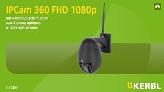 IPCam 360 FHD 1080p with 4x optical zoom (#10809) (DE)