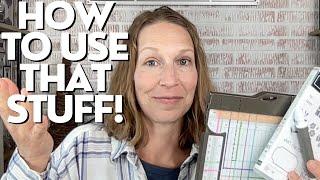 WHAT DO I DO WITH ALL THIS STUFF?!?! Card Making 101: How To Use Your Card Making Supplies