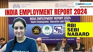 ILO Report 2024 : India Employment Report 2024 | Why India is Facing Unemployment | By Lakshmi Ma'am