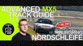 Track Guide - Advanced MX5 - Nordschleife - 7:58.295 (blap + olap + telemetry)