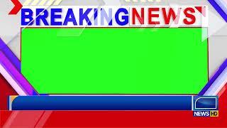 Breaking News Green Screen Template For YouTube News Channels