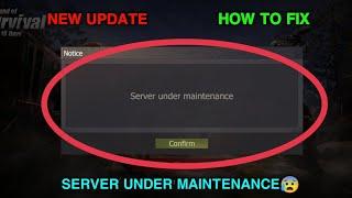 server under maintenance problem how to fix in last island of survival || Last Day rules survival ||