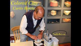 Colored clay online workshop with Curtis Benzle | TeachinArt