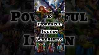 10 POWERFUL INDIAN SUPERHERO #shorts #indiansuperhero #nagrajcomics #shaktimaan