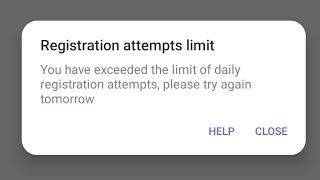 How to fix registration attempts limit viber 2023 | viber login problem | viber activation problem