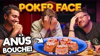 Poker Face Food Challenge | 4 NASTY 1 NICE
