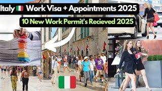 Italy Work Permit Visa 2025,Italy Work Permit Visa 2025 New Update,Italy Nulla Osta Appointment,Jobs