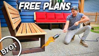 DIY OUTDOOR SOFA