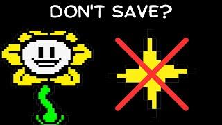 What if You Fight Omega Flowey Without Ever Saving?