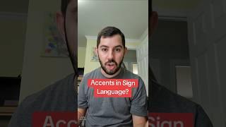 Sign Language has ACCENTS! #langauges #linguistics #accents #polyglot