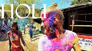 Потрясающий праздник фестиваль красок Холи в Индии|Незабываемый праздник|Тонны красок|Holi | India