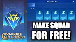 How to Create Mobile Legend Squad For Free | Make a MLBB Squad for Free | Maichou Official |