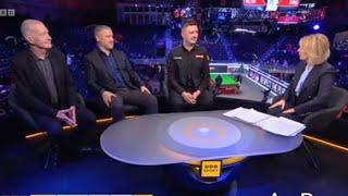 Kyren Wilson talks to Steve Davis & Stephen Hendry about his win at the 2025 Masters Snooker