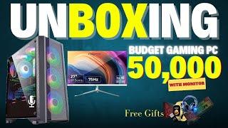 मात्र Rs-50000 में Gaming Pc With Monitor | Gaming Pc Wala | Pc Build Under 50000 Nehru Place