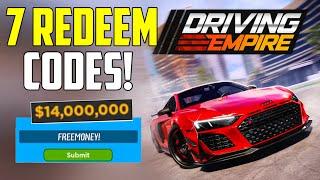 *NEW* ALL WORKING CODES FOR DRIVING EMPIRE IN JUNE 2024! ROBLOX DRIVING EMPIRE CODES