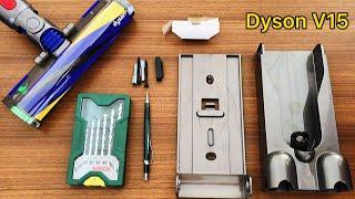 Dyson DUVARA MONTAJ Püf Noktası Anlatımı (Ters çevrildi) | Dyson V15 Duvara Sabitleme Aparatları |