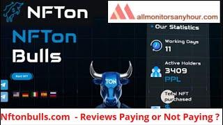 nftonbulls.com, Reviews Paying Or Not Paying ? #all_hyip #HYIP_daily_update #NEW_HYIP #HYIP_monitor