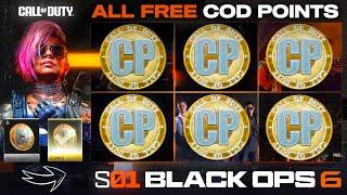 BLACK OPS 6 SEASON 1 : How to Get All Free Cod Points