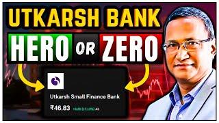 Why Utkarsh Small Finance Bank falling || Utkarsh Bank share analysis || #financialbabaji