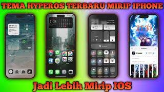 IOS TERBARU 3 Rekomendasi Tema Xiaomi HyperOs Mirip Iphone IOS -Eps 66