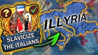 This Mission Turns ITALIANS Into SLAVS In EU4 Ante Bellum