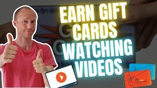 Earn Gift Cards Watching Videos – 7 EASY Ways (Free & Legit)