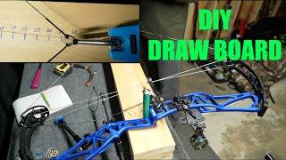 $30 DIY Draw Board! | Next to a Bow Press, the BEST use of your money!