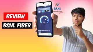 Bsnl Fiber Connection in village area || Review 