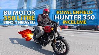 350L Benzin Hediyeli Dünyanın En Çok Satan 350cc Modeli Royal Enfield Hunter 350