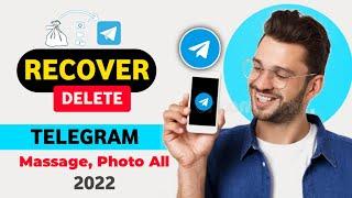 How to Recover Deleted Telegram Message, Chats, Pictures, Videos 2024 || Telegram New Trick ||