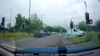 Two hopefully caught by RED LIGHT camera