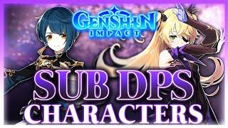 Why Sub DPS Are The Strongest Characters In Genshin Impact
