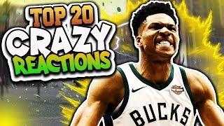 TOP 20 Wild & Crazy Reactions - NBA 2K18 Highlights & Funny Moments